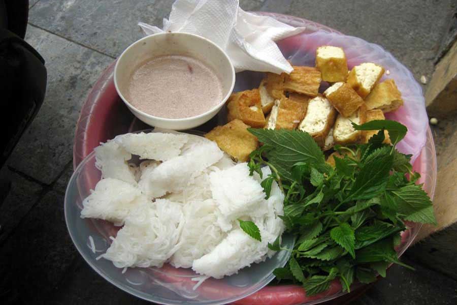 bun dau,hanoi food tour