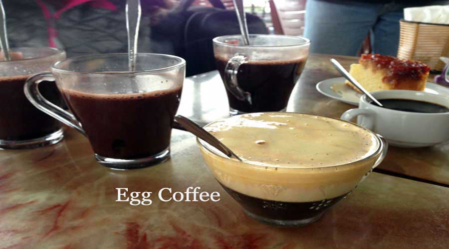 hanoi tour-egg coffee