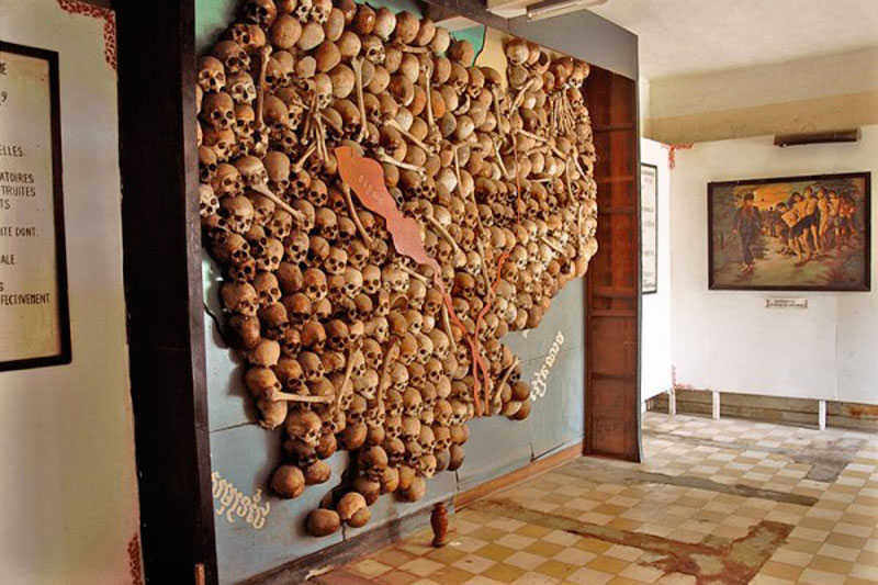 the Tuol Sleng Prison Museum
