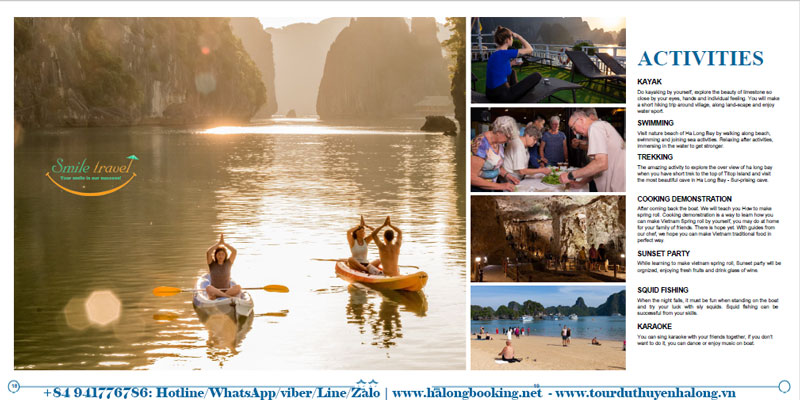 Golden Star Cruise- Halong Bay- Smile Travel