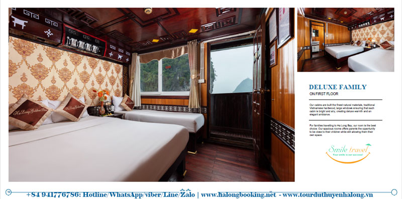 Golden Star Cruise- Halong Bay- Smile Travel